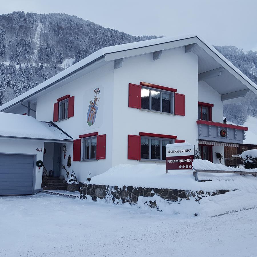 Appartements Gästehaus Monika Bezau Exterior foto